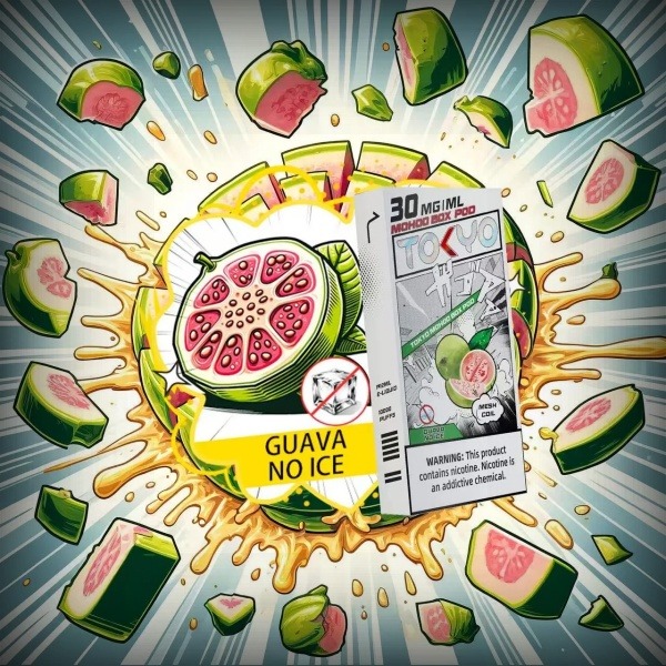 東京魔盒 Guava No Ice 芭樂無冰口味煙彈