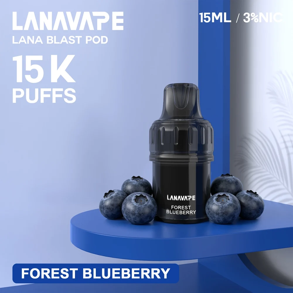 一次性電子煙｜LANA 15000口 藍莓