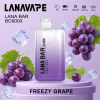 一次性電子煙｜LANA BC 6000口 葡萄口味