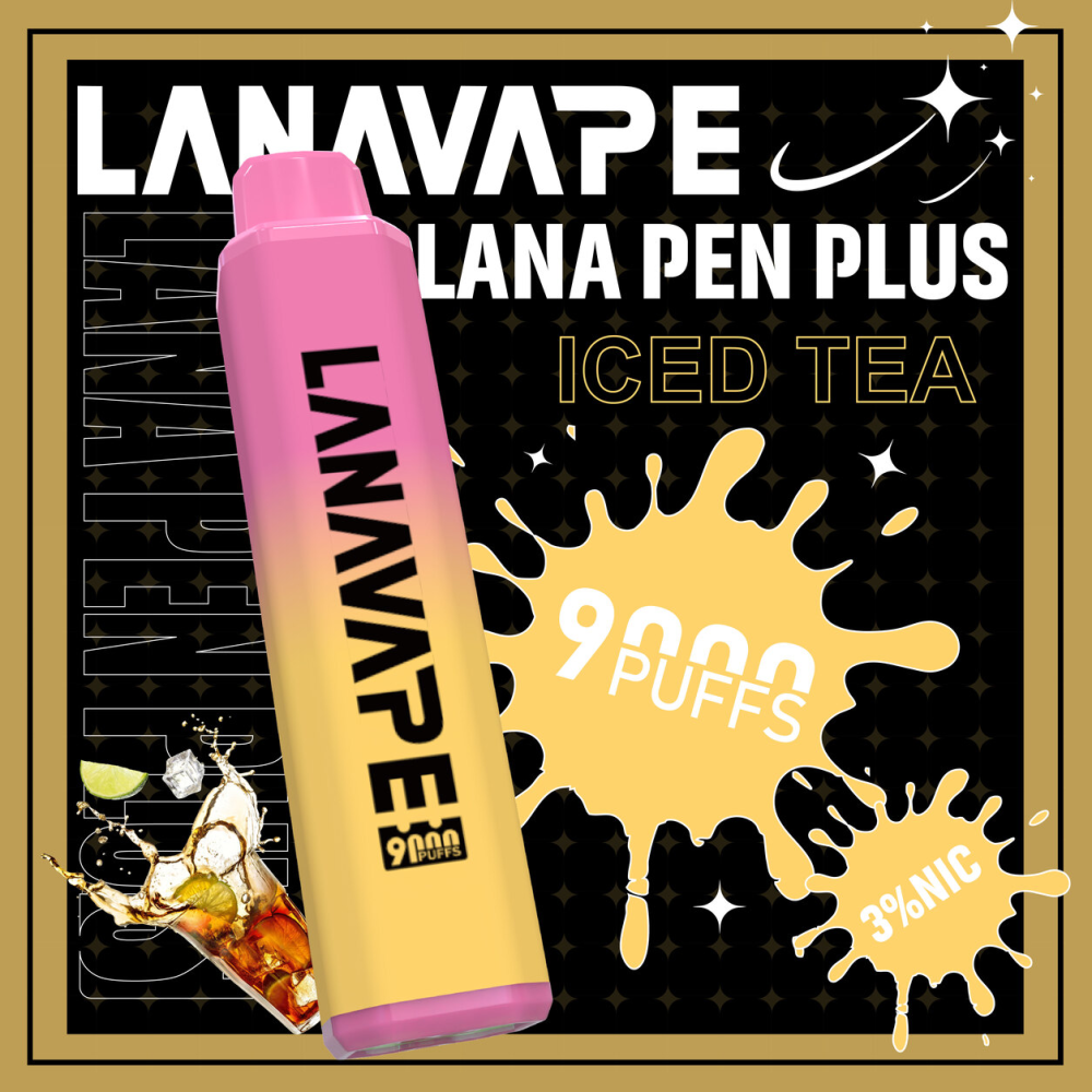 一次性電子煙｜LANA PEN PLUS 9000口 冰茶