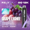 一次性電子煙｜RELX 悅刻 Smash Go 黑條 葡萄口味