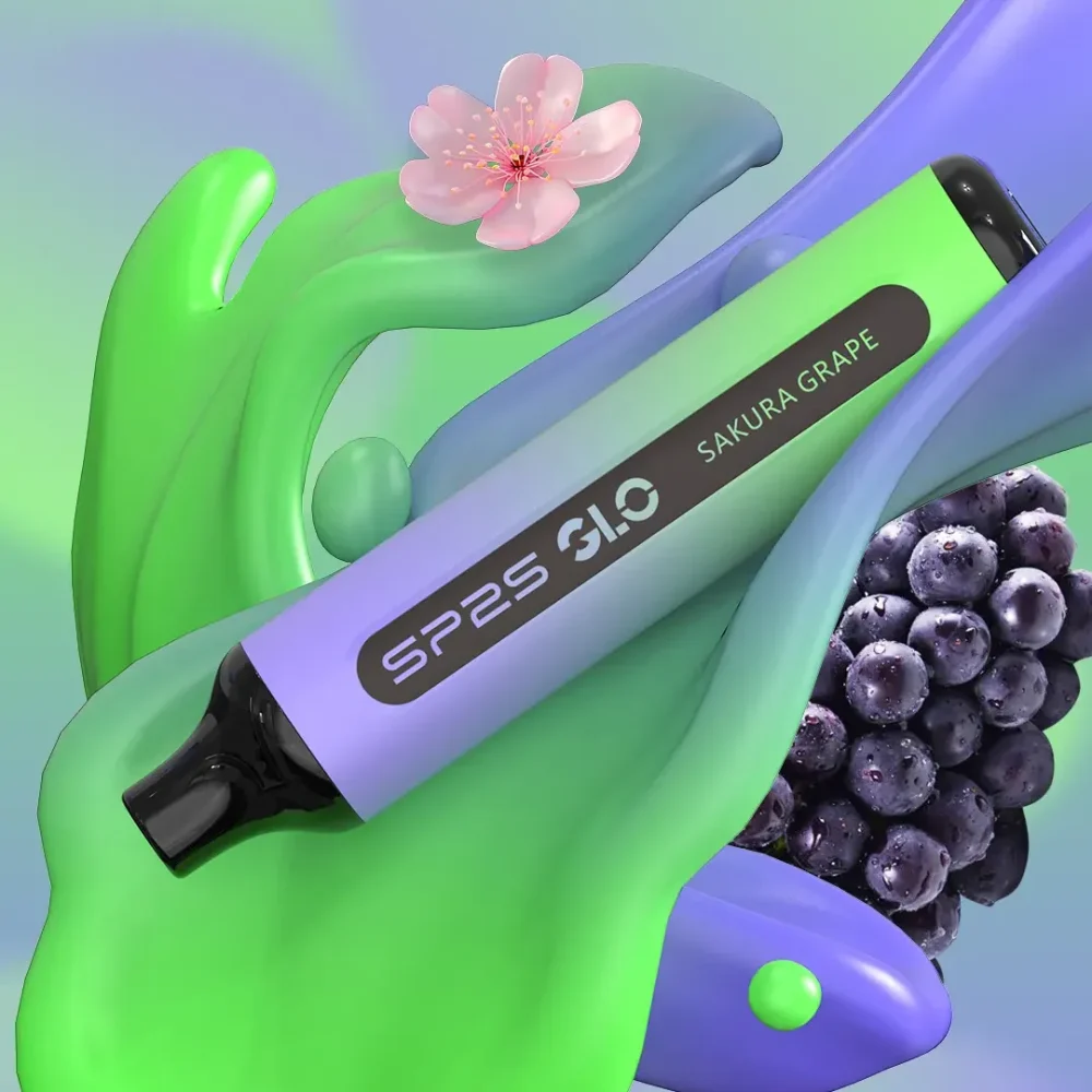 一次性電子煙｜SP2S 思博瑞 GLO 櫻花葡萄口味