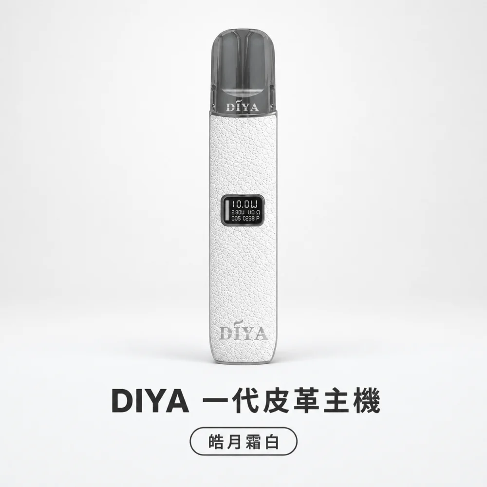 換彈式主機｜DIYA 一代皮革主機 皓月霜白