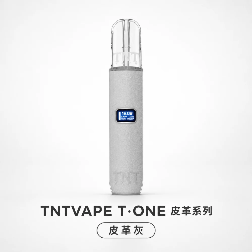 換彈式主機｜TNTVAPE T·ONE 主機 皮革灰